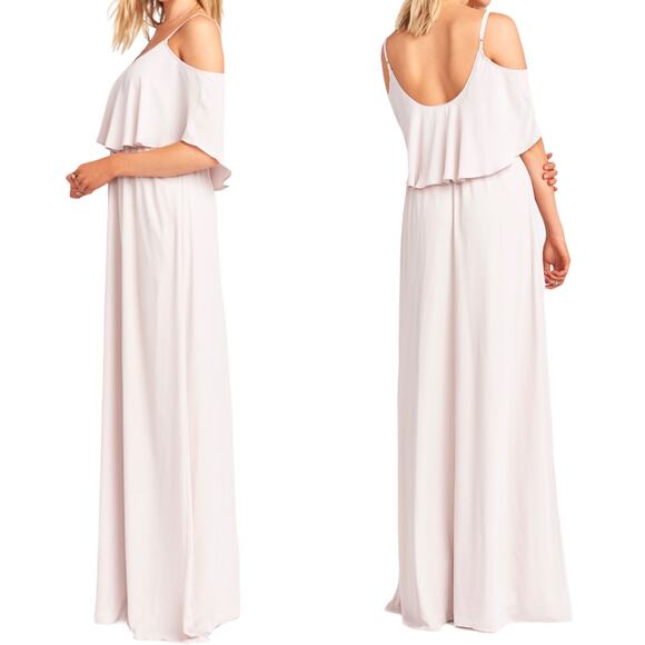 Show Me Your MuMu Caitlin Ruffle Maxi Dress S NWOT - Picture 12 of 12